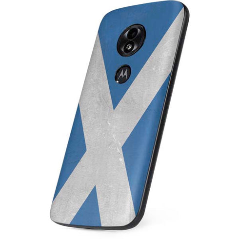 Scotland Flag Distressed Moto E5 Play Skin